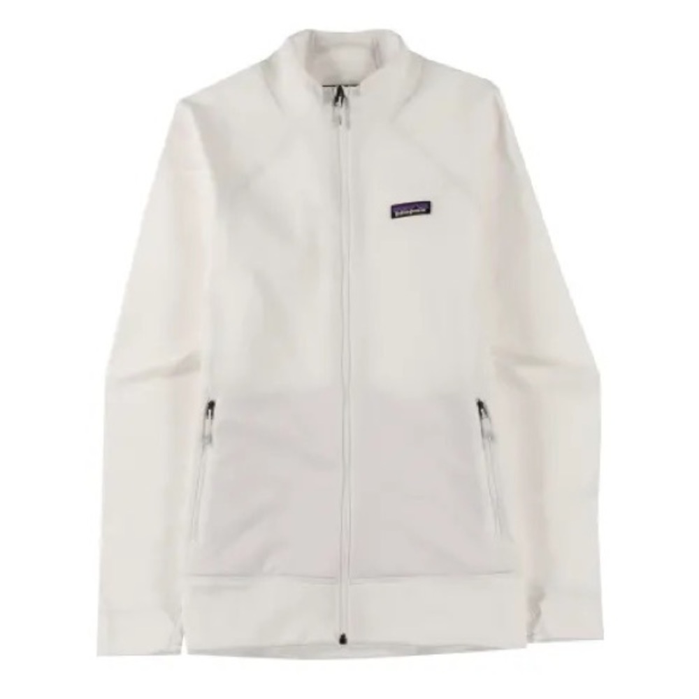 Patagonia women’s Worn Wear Crosstrek Full Zip Jacket Birch White XS Fleece